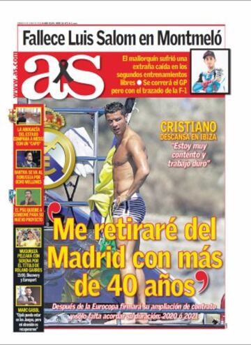 Las portadas de AS de junio