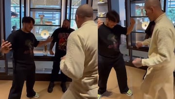 Aficionado aguanta los golpes de un peleador de UFC y se hace viral