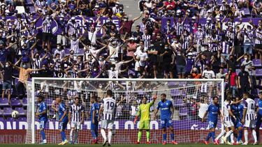VALLADOLID, 12/09/21. PHOTOGENIC. PARTIDO DE LA LIGA SMARTBANK ENTRE EL REAL VALLADOLID Y EL TENERIFE.