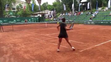 Brito avanzó a la final de la Copa Las Condes con este gran punto