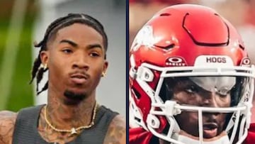 Arkansas wide receiver Jordan Anthony has stunned the world with his times on the track, but now he must decide between the NFL and sprinting glory.