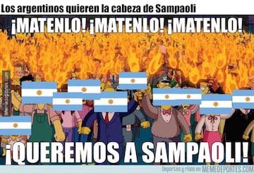 Los mejores memes del Argentina-Croacia
