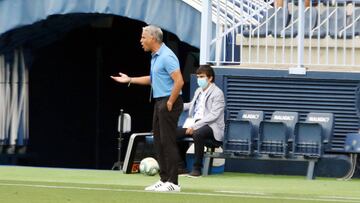 Pellicer, en un partido del Málaga.