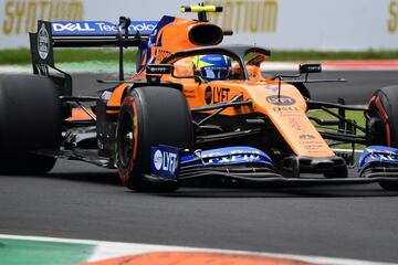 Las imágenes de la pole de Leclerc en Monza