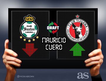 Los 79 movimientos del Draft del Apertura 2017 en imágenes