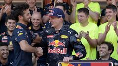 Ricciardo felicit&oacute; a su compa&ntilde;ero en Barcelona, pero veremos cual de los dos tiene el nuevo motor en M&oacute;naco.