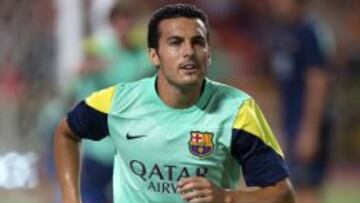 Pedro se perder&aacute; el partido de Malasia.