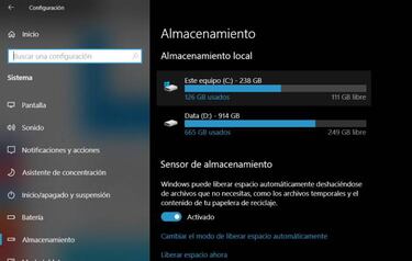 Limpia la carpeta temporal de Windows 10 automáticamente con este truco