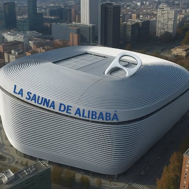 El techo del Bernabéu, protagonista de los memes de Primera