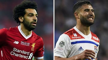 Salah y Fekir.