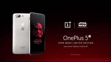 OnePlus 5T Star Wars Edition, la edición del móvil más friki y deseada