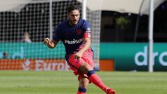 Koke, durante el partido entre el Atl&eacute;tico y el Feyenoord. 