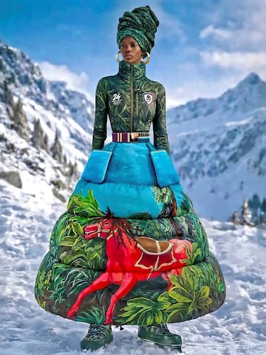 Haití, país caribeño y sin nieve, también tendrá representación de dos deportistas en los Juegos de Invierno de Milán-Cortina. Y, para la Apertura, la diseñadora Stella Jean ha creado para ellos un espectacular traje de paseo.