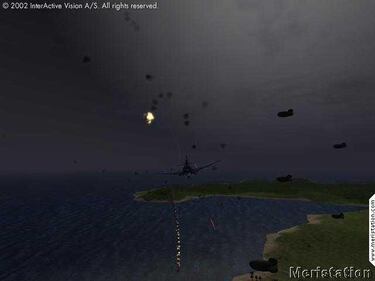 Pilota sobre el Pacífico en Pacific Warriors 2