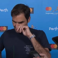 Federer hablando sin tapujos de cómo se sentía cuando le ganaba una mujer con 15 años