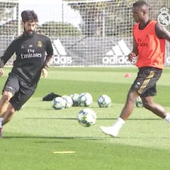 El Madrid prepara el duelo ante el Brujas sin Marcelo