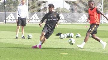 El Madrid prepara el duelo ante el Brujas sin Marcelo