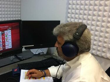 Nayim: "Antes analizaba fútbol en el campo, ahora lo hago fuera"