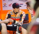 Márquez: "Aún no tengo la moto por la mano, he tenido fallos"