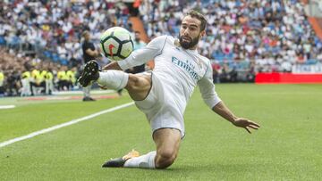 Zidane lleva lento a Carvajal tras la pericarditis