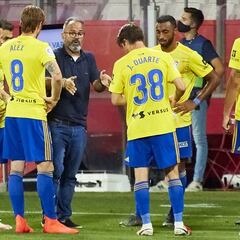 La plantilla del Cádiz, saturada