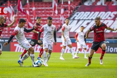 Toluca empató con Atlas en la jornada 8 del Guardianes 2021