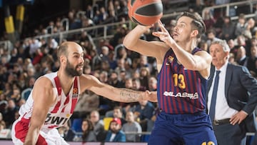 Olympiacos silencia el Palau y desata la crisis del Bar?a