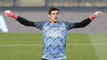 Courtois cambió en Mallorca
