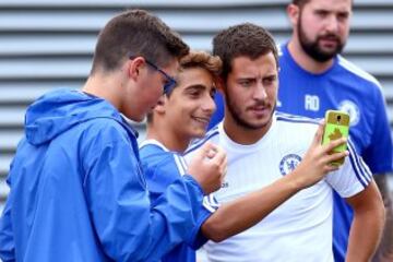 El Chelsea de Falcao y Cuadrado se prepara para la final de la Community Shield