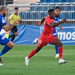 El delantero Tahiru se gana un puesto en el equipo de Sandoval