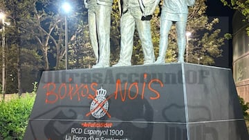 El Espanyol denuncia pintadas de Boixos Nois en el RCDE Stadium