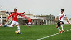 La Sub-20 igualó en amistoso ante la reserva de River Plate
