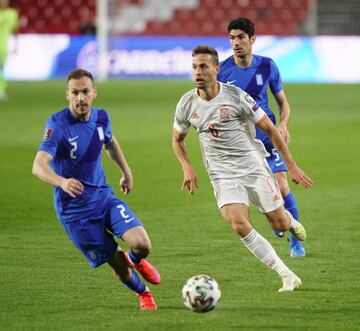 Michalis Bakakis y Sergio Canales.