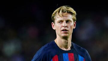 De Jong durante el trofeo Joan Gamper