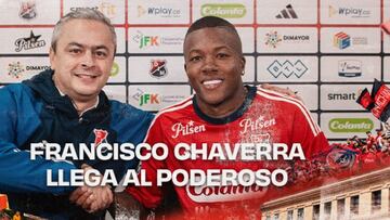 Francisco Chaverra, nuevo jugador de Independiente Medellín