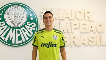 Atuesta y su alegría por llegar a Palmeiras: "Avanti, Palestra"