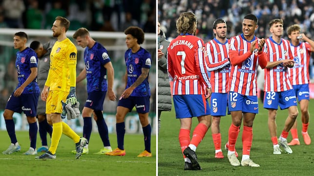 Del 1-0 con el Betis al 1-0 en Leganés: dos traspiés, dos Atletis