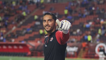 Jose de Jesus Corona of Tijuana during the 11th round match between Tijuana and Cruz Azul as part of the Liga BBVA MX, Torneo Apertura 2025 at Caliente Stadium, on September 28, 2025 in Tijuana, Baja California, Mexico.