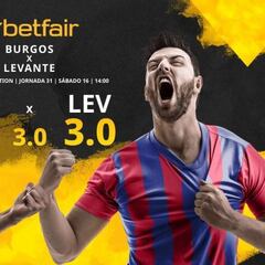 Burgos CF vs. Levante UD: horario, TV, estadísticas, clasificación y pronósticos