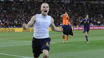 France Football apologised to Iniesta when he left Barcelona in 2018 for not giving him greater recognition, describing his absence from the list of Ballon d'Or winners as an "anomaly" and "one of the great absences in the Ballon d'Or list," adding that they could only hope he had an incredible 2018 World Cup. He did not, but France Football had its chance in 2010 to reward arguably the finest mover of a football from A to B after Spain won the World Cup and Barcelona LaLiga. But it went to Leo Messi, obviously, with Iniesta second and Xavi third.  