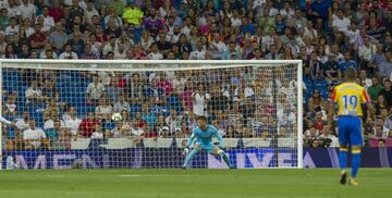 1-0. Marco Asensio marcó el primer gol.