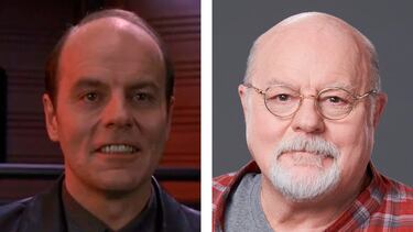 Los protagonistas de la película 'Desafío Total' Arnold Schwarzenegger