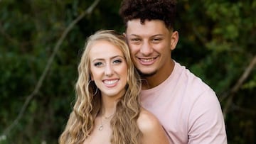 Patrick Mahomes y Brittany Matthews v&iacute;a Instagram.