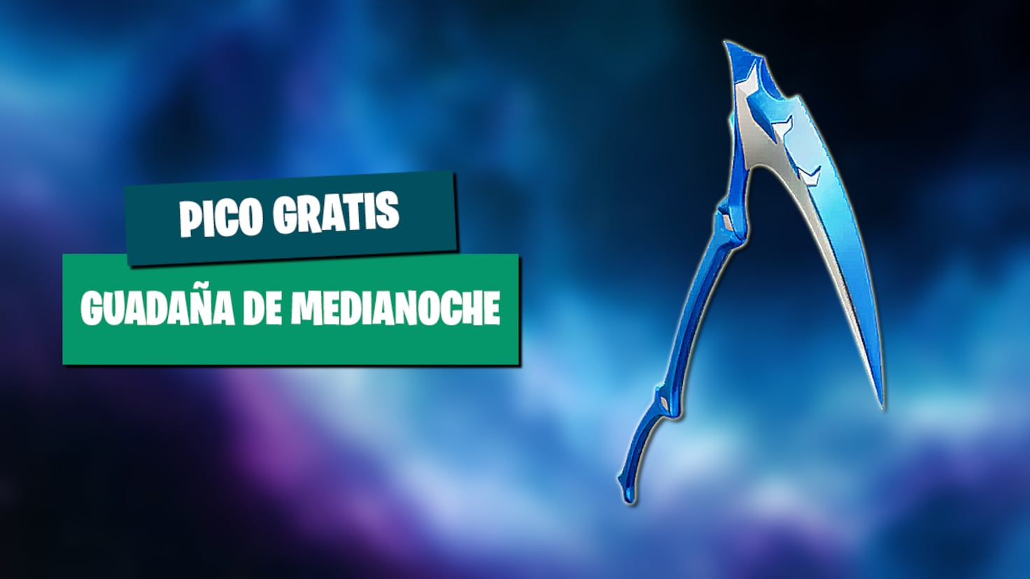 Fortnite: cómo conseguir gratis el pico Guadaña de Medianoche - Meristation