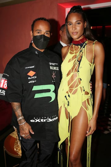 Hamilton y Cindy Bruna.