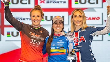 Mariana Pajón, campeona del mundo y 3º en la última válida