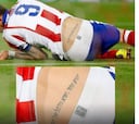 El tatuaje en hebreo de Mario Mandzukic, plagado de errores