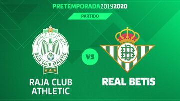 Así anunció el Betis el partido.