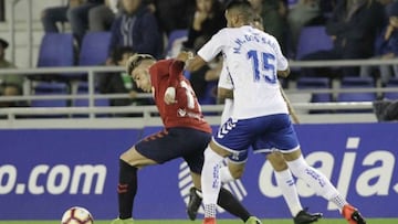 El Tenerife sum&oacute; tres puntos tras remontar un 0-2 adverso ante Osasuna.
