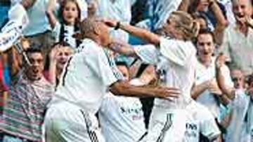 <B>GALÁCTICOS Y EFECTIVOS</B>. El Madrid de Queiroz bate récords.